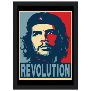 Che Guevara Revolution Hope Style Poster - Matte / 8 x 12″ (21 29.7cm) Black