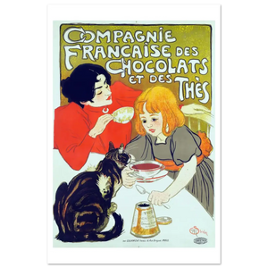 Compagnie Française des Chocolats et des Thés Artwork Poster - Matte / 8 x 12″ (21 x 29.7cm) / None - Poster