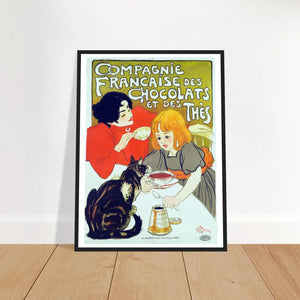Compagnie Française des Chocolats et des Thés Artwork Poster - Poster