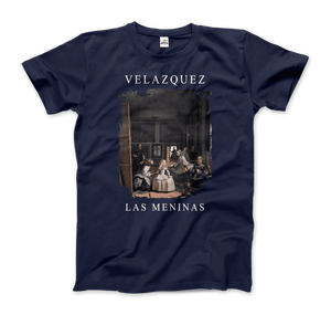 Diego Velazquez - Las Meninas (Ladies-in-Waiting), 1656 Artwork T-Shirt - Art-O-Rama Shop