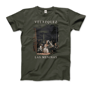 Diego Velazquez - Las Meninas (Ladies-in-Waiting), 1656 Artwork T-Shirt - Art-O-Rama Shop