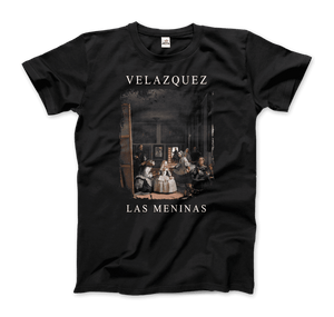 Diego Velazquez - Las Meninas (Ladies-in-Waiting), 1656 Artwork T-Shirt - Art-O-Rama Shop
