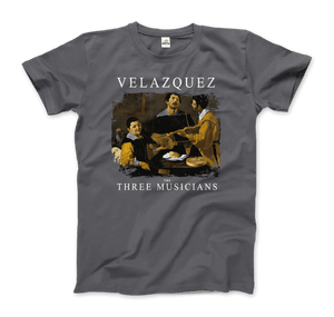 Diego Velazquez - The Three Musicians, 1622 Artwork T-Shirt - Art-O-Rama Shop