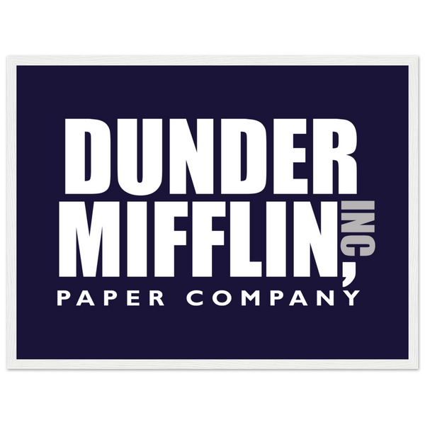 Dunder Mifflin Paper Company Inc from The Office Poster - Matte / 18 x 24″ (45 60cm) White