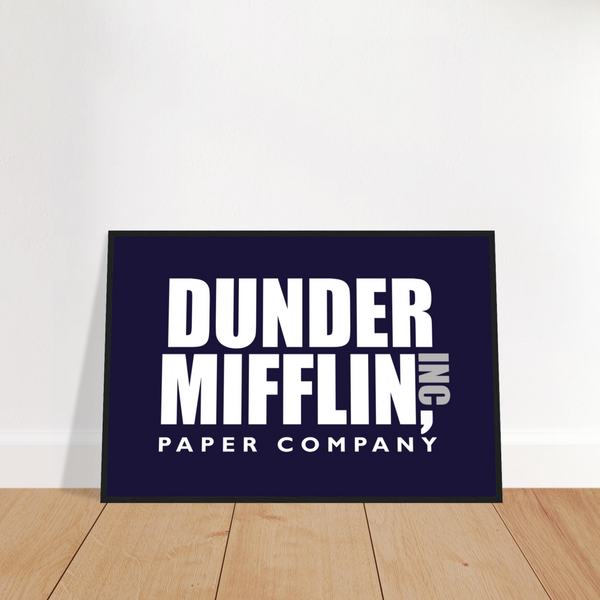 Dunder Mifflin Paper Company Inc from The Office Poster