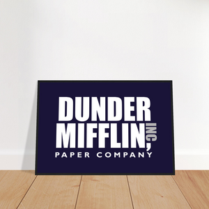 Dunder Mifflin Paper Company Inc from The Office Poster