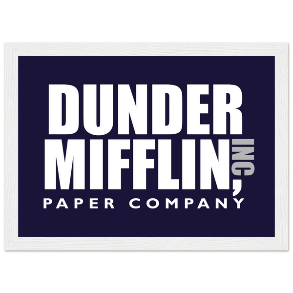 Dunder Mifflin Paper Company Inc from The Office Poster - Matte / 8 x 12″ (21 29.7cm) White