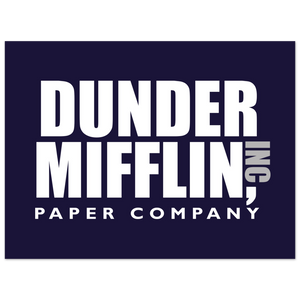 Dunder Mifflin Paper Company Inc from The Office Poster - Matte / 18 x 24″ (45 60cm) None