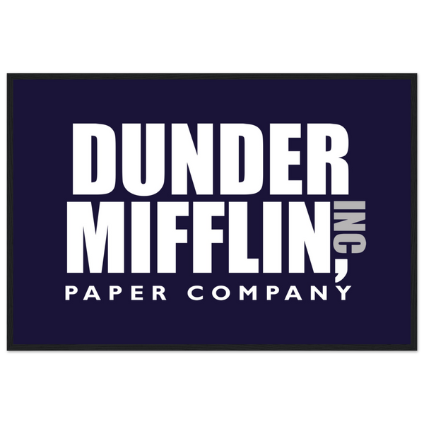 Dunder Mifflin Paper Company Inc from The Office Poster - Matte / 24 x 36″ (60 90cm) Black