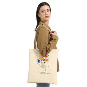 Pablo Picasso Bouquet of Peace 1958 artwork tote bag 2