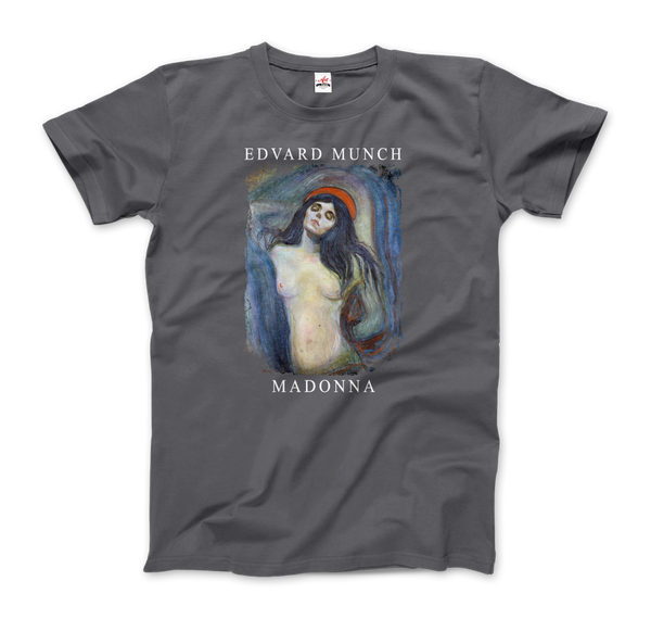 Edvard Munch - Madonna 1894 Artwork T - Shirt Men / Charcoal S