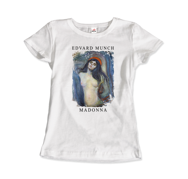 Edvard Munch - Madonna 1894 Artwork T - Shirt Women / White S