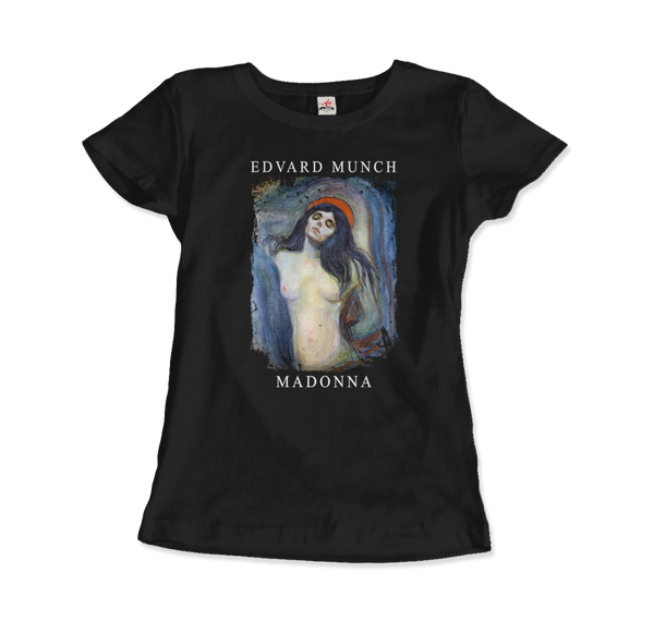 Edvard Munch - Madonna 1894 Artwork T - Shirt Women / Black S