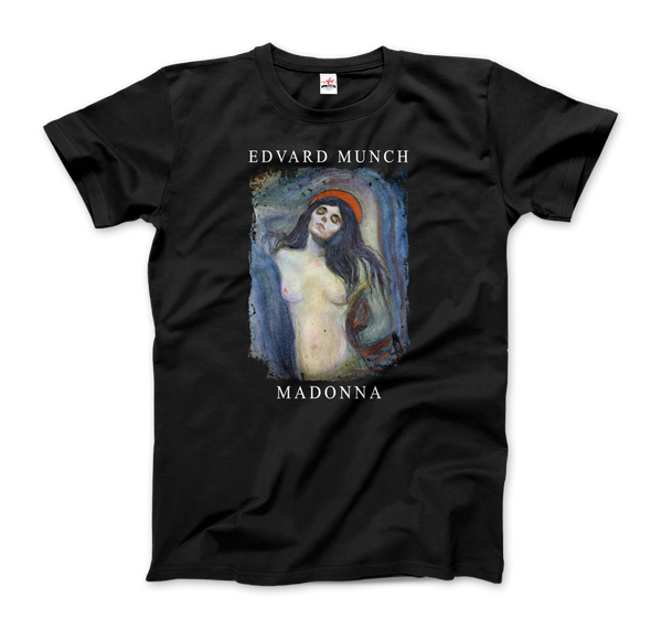 Edvard Munch - Madonna 1894 Artwork T - Shirt Men / Black S