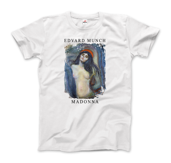 Edvard Munch - Madonna 1894 Artwork T - Shirt Men / White S