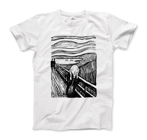 Edvard Munch - The Scream - Sketch Artwork T-Shirt