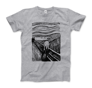 Edvard Munch - The Scream - Sketch Artwork T-Shirt - Art-O-Rama Shop