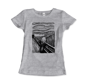 Edvard Munch - The Scream - Sketch Artwork T-Shirt