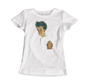 Egon Schiele Self-Portrait, Art T-Shirt - Art-O-Rama Shop