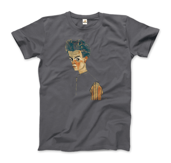Autorretrato de Egon Schiele, camiseta de arte