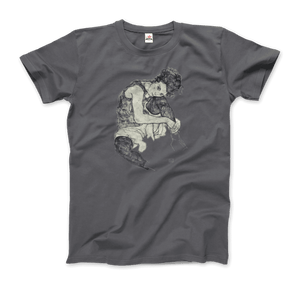 Egon Schiele Zeichnungen I (Drawings 1) 1917 Art T-Shirt - Art-O-Rama Shop