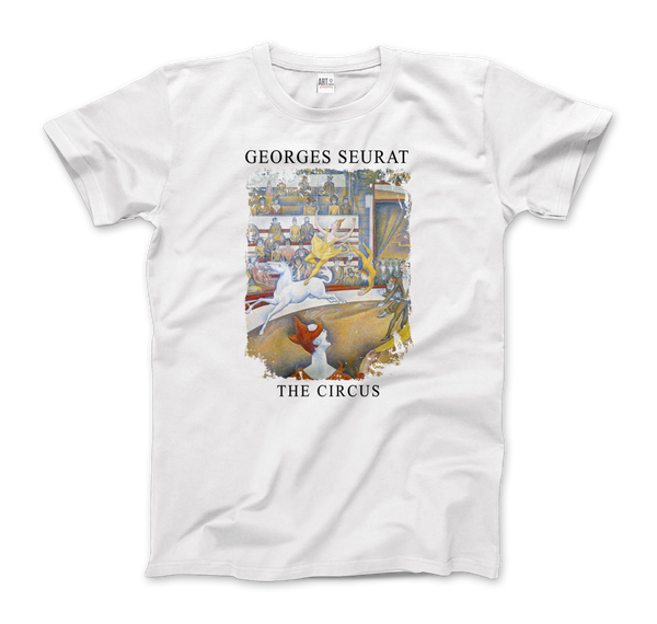 Georges Seurat - The Circus Artwork T-Shirt - Men (Unisex) / White / S - T-Shirt