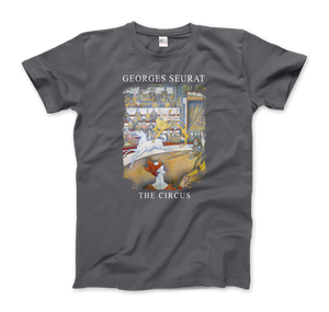 Georges Seurat - The Circus Artwork T-Shirt - Men (Unisex) / Charcoal / S - T-Shirt