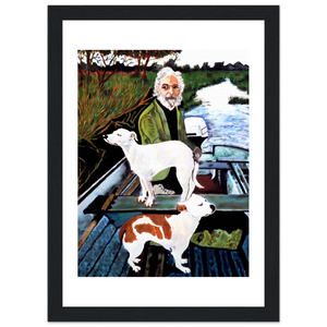 Goodfellas Tommy’s Mom Painting Poster - Matte / 8 x 12″ (21 x 29.7cm) / Black - Poster