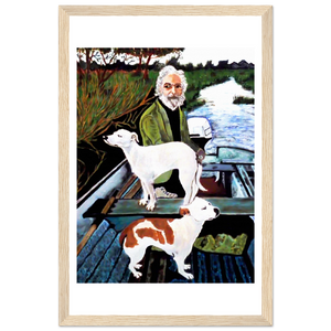 Goodfellas Tommy’s Mom Painting Poster - Matte / 12 x 18″ (30 x 45cm) / Wood - Poster