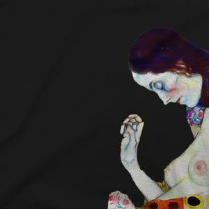 Gustav Klimt Hope II 1908 Artwork T-Shirt - T-Shirt