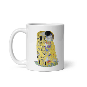 Gustav Klimt The Kiss (or The Lovers) 1908 Artwork Mug - 11oz (325mL) - Mug
