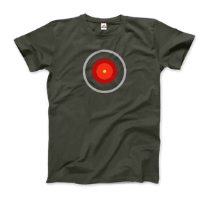 Hal 9000 Concept Design - 2001 Movie T-Shirt - Art-O-Rama Shop