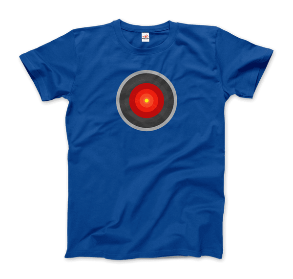 Hal 9000 Concept Design - 2001 Movie T-Shirt - Men / Royal Blue / S - T-Shirt