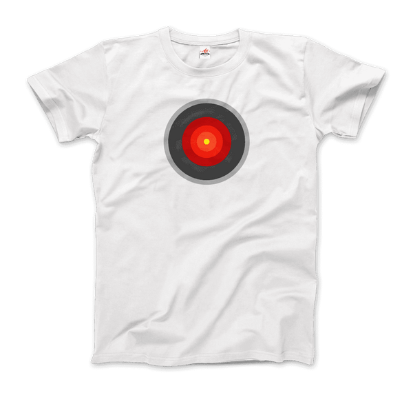 Hal 9000 Concept Design - 2001 Movie T-Shirt - Men / White / S - T-Shirt