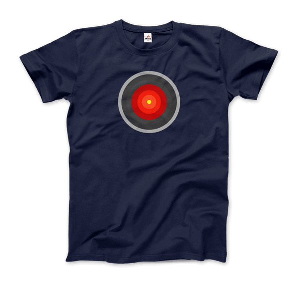 Hal 9000 Concept Design - 2001 Movie T-Shirt - Men / Navy / S - T-Shirt