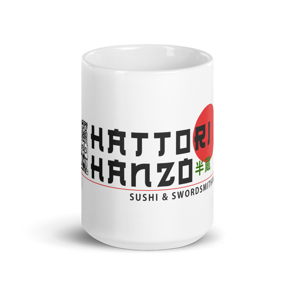 Hattori Hanzo Sushi and Swordsmithing from Kill Bill Mug - 15oz (444mL) - Mug