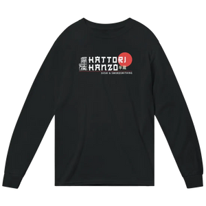 Hattori Hanzo Sushi and Swordsmithing Long Sleeve Shirt - Black / Small - Long Sleeve Shirt