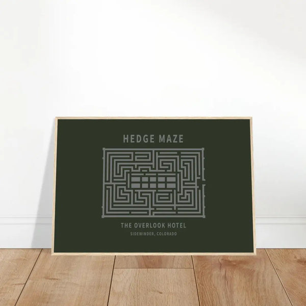 Hedge Maze The Overlook Hotel - The Shining Movie Poster - Poster