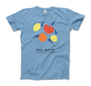 Henri Matisse - Exposition Rétrospective T - Shirt - Men (Unisex) / Light Blue / S - T - Shirt