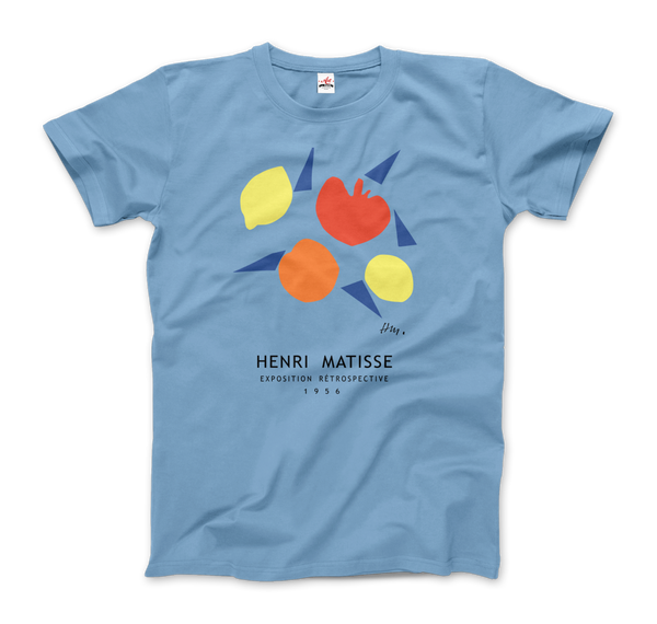 Henri Matisse - Exposition Rétrospective T - Shirt - Men (Unisex) / Light Blue / S - T - Shirt