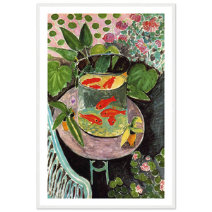 Henri Matisse Goldfish 1912 Artwork Poster - Matte / 24 x 36″ (60 x 90cm) / White - Poster