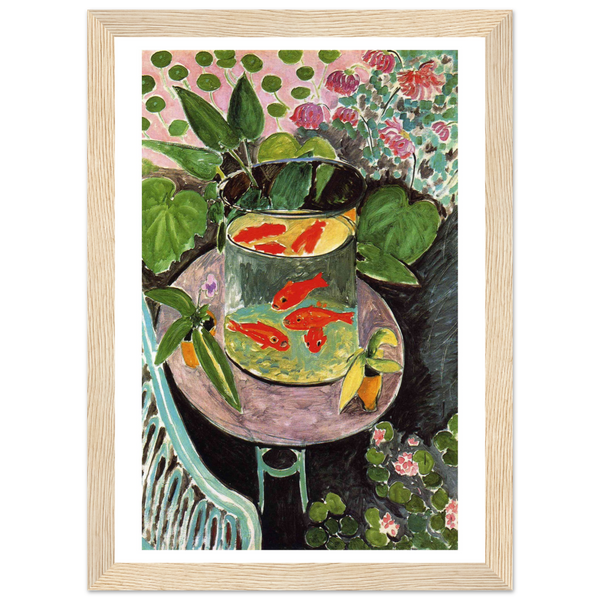 Henri Matisse Goldfish 1912 Artwork Poster - Matte / 8 x 12″ (21 x 29.7cm) / Wood - Poster