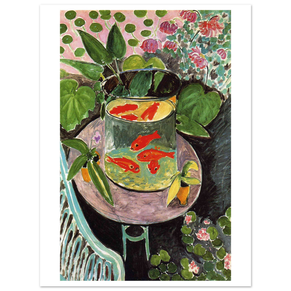 Henri Matisse Goldfish 1912 Artwork Poster - Matte / 8 x 12″ (21 x 29.7cm) / None - Poster