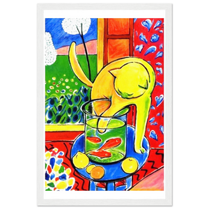 Henri Matisse The Cat With Red Fishes 1914 Poster - Poster