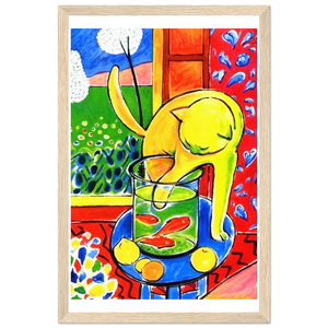 Henri Matisse The Cat With Red Fishes 1914 Poster - Poster