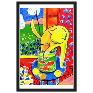 Henri Matisse The Cat With Red Fishes 1914 Poster - Poster