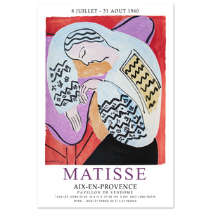 Henri Matisse The Dream - Aix-En-Provence Exhibition Poster - Poster