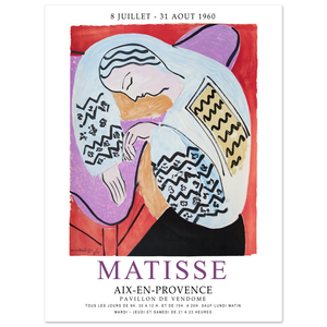 Henri Matisse The Dream - Aix-En-Provence Exhibition Poster - Poster