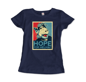 Hope for Melmac T - Shirt - Women (Fitted) / Navy / S - T - Shirt