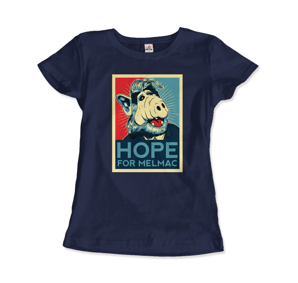 Hope for Melmac T - Shirt - Women (Fitted) / Navy / S - T - Shirt